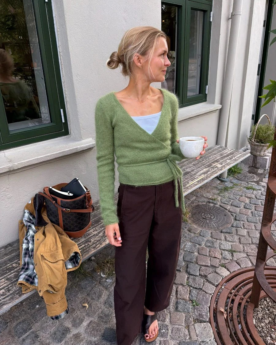Lucy Wrap garnkit [Isager Silk mohair]