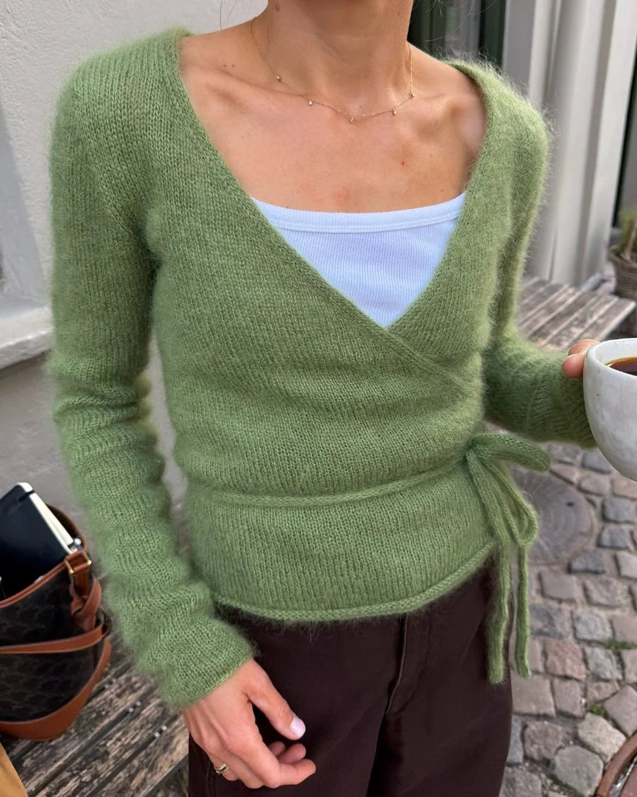Lucy Wrap garnkit [Isager Silk mohair]
