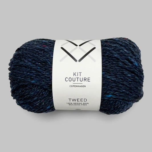 Kit Couture Tweed - Midnatsblå 514