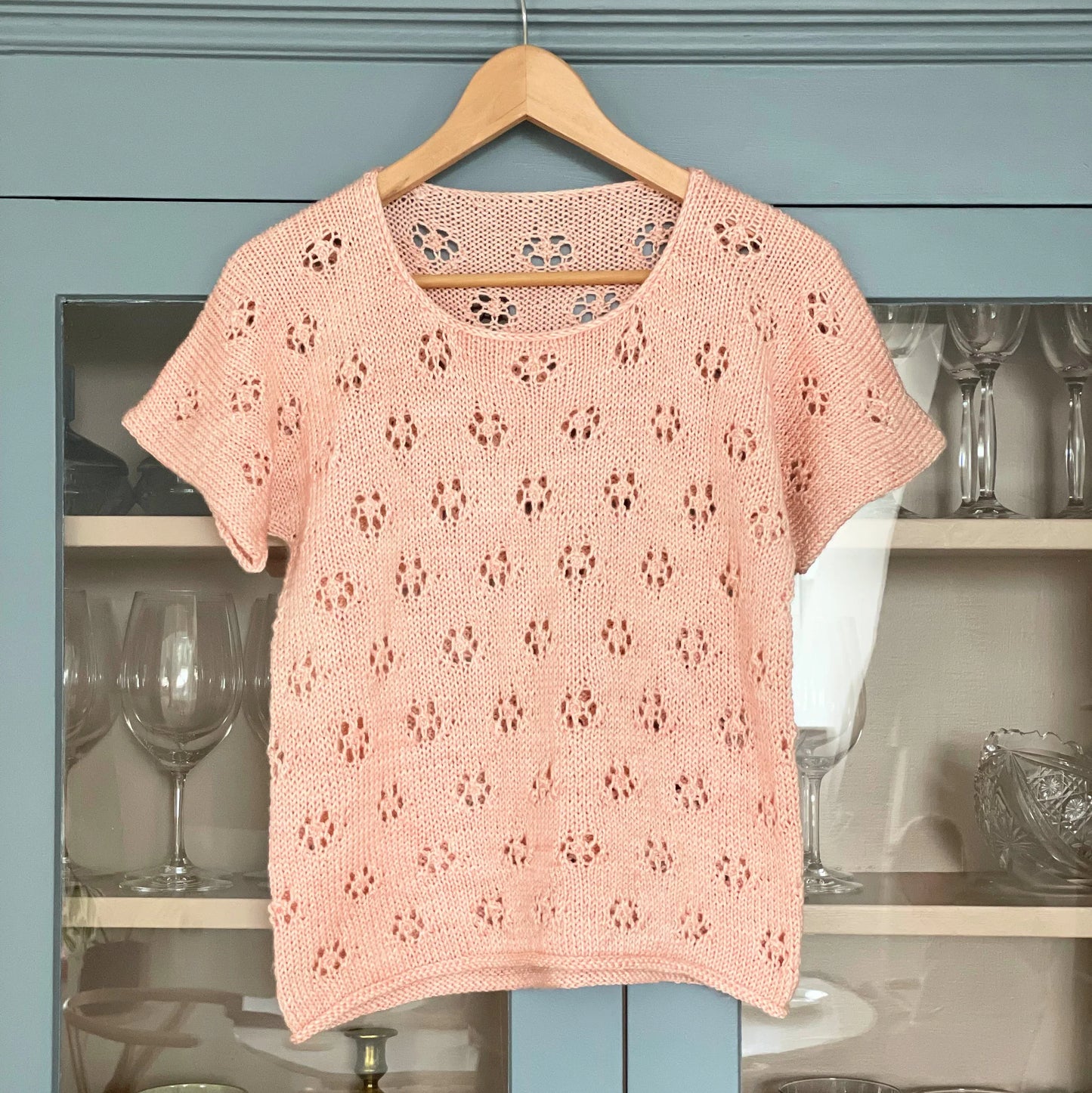 Smørblomst t-shirt garnpakke - vælg farve [Petunia]