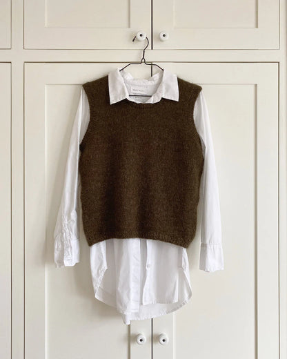 Stockholm Slipover garnkit [Isager Tvinni/Isager Silk mohair]