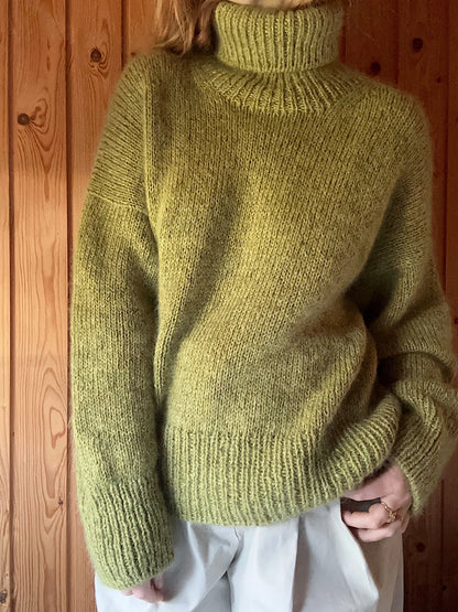Sweater No. 25 garnkit [Alpaca 2/Tweed/Isager Silk mohair]