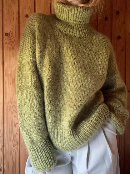 Sweater No. 25 garnkit [Alpaca 2/Tweed/Isager Silk mohair]