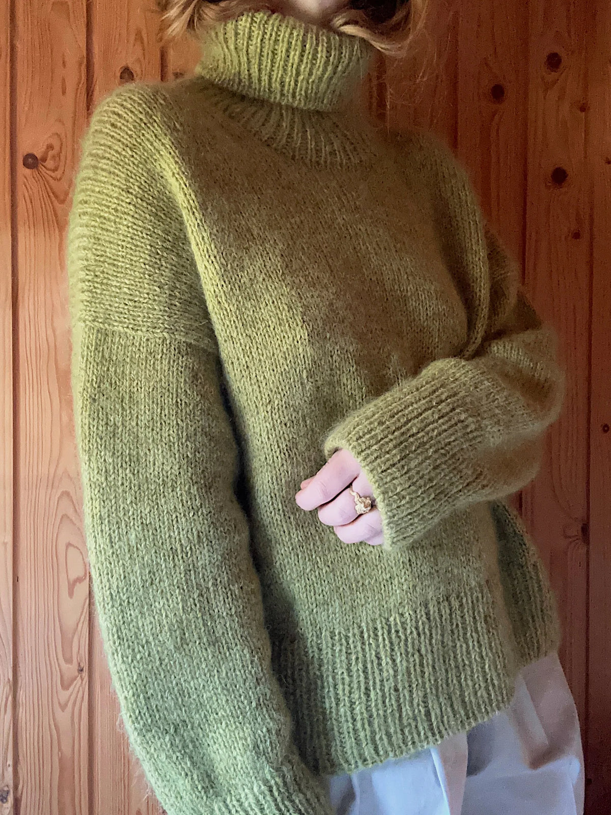 Sweater No. 25 garnkit [Alpaca 2/Tweed/Isager Silk mohair]
