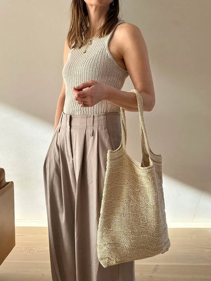 TIDE_LOOP_BAG garnkit [Trio 2/Japansk Bomuld]