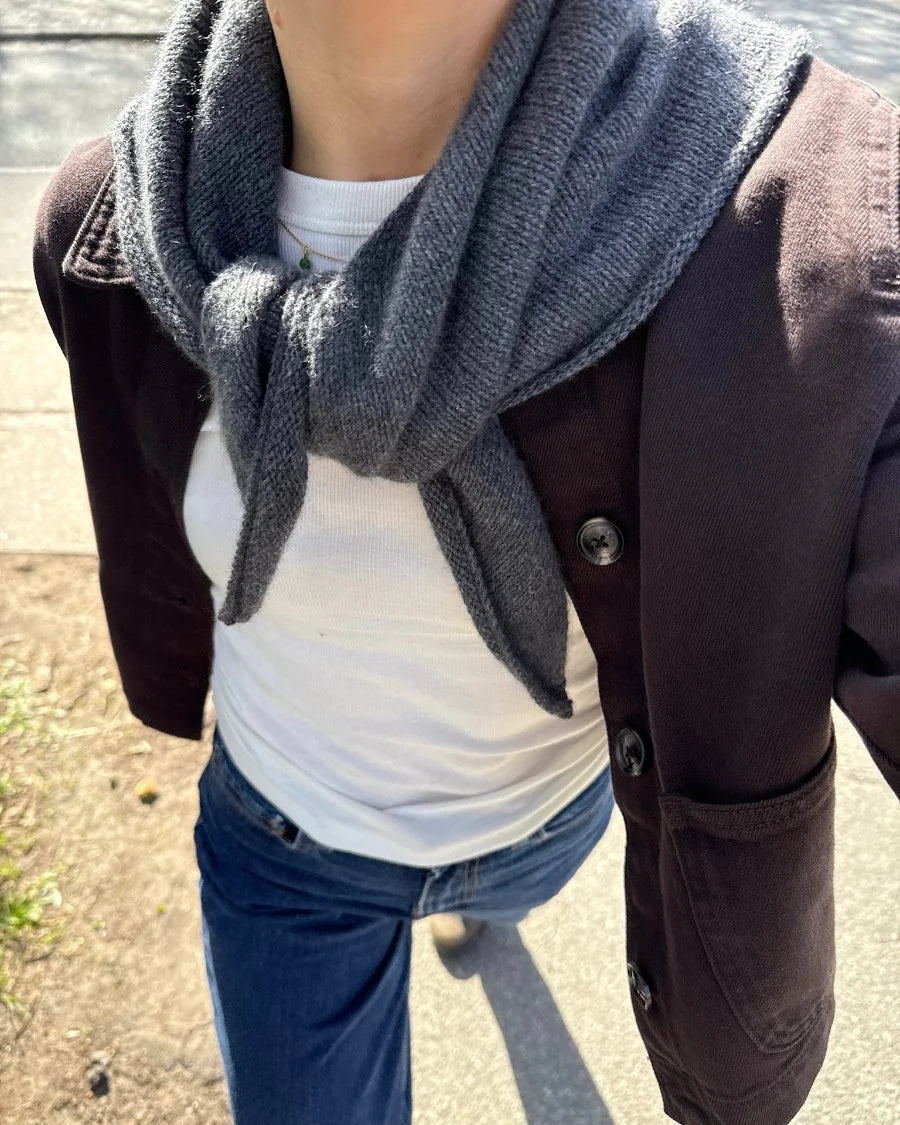 Uma Scarf garnkit [Cardiff Cashmere Classic]