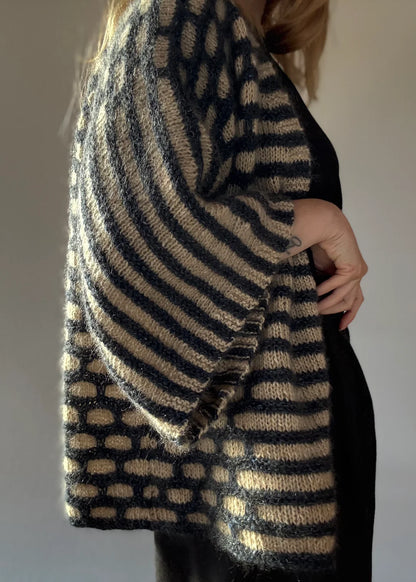 Virginia jakke garnkit [Isager Tweed/Isager Silk mohair]