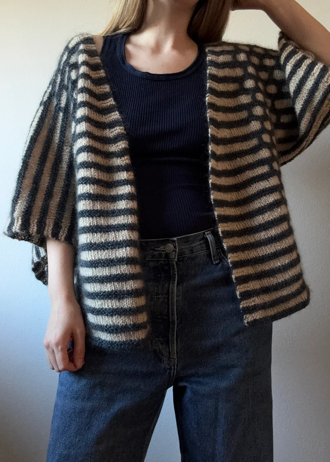 Virginia jakke garnkit [Isager Tweed/Isager Silk mohair]