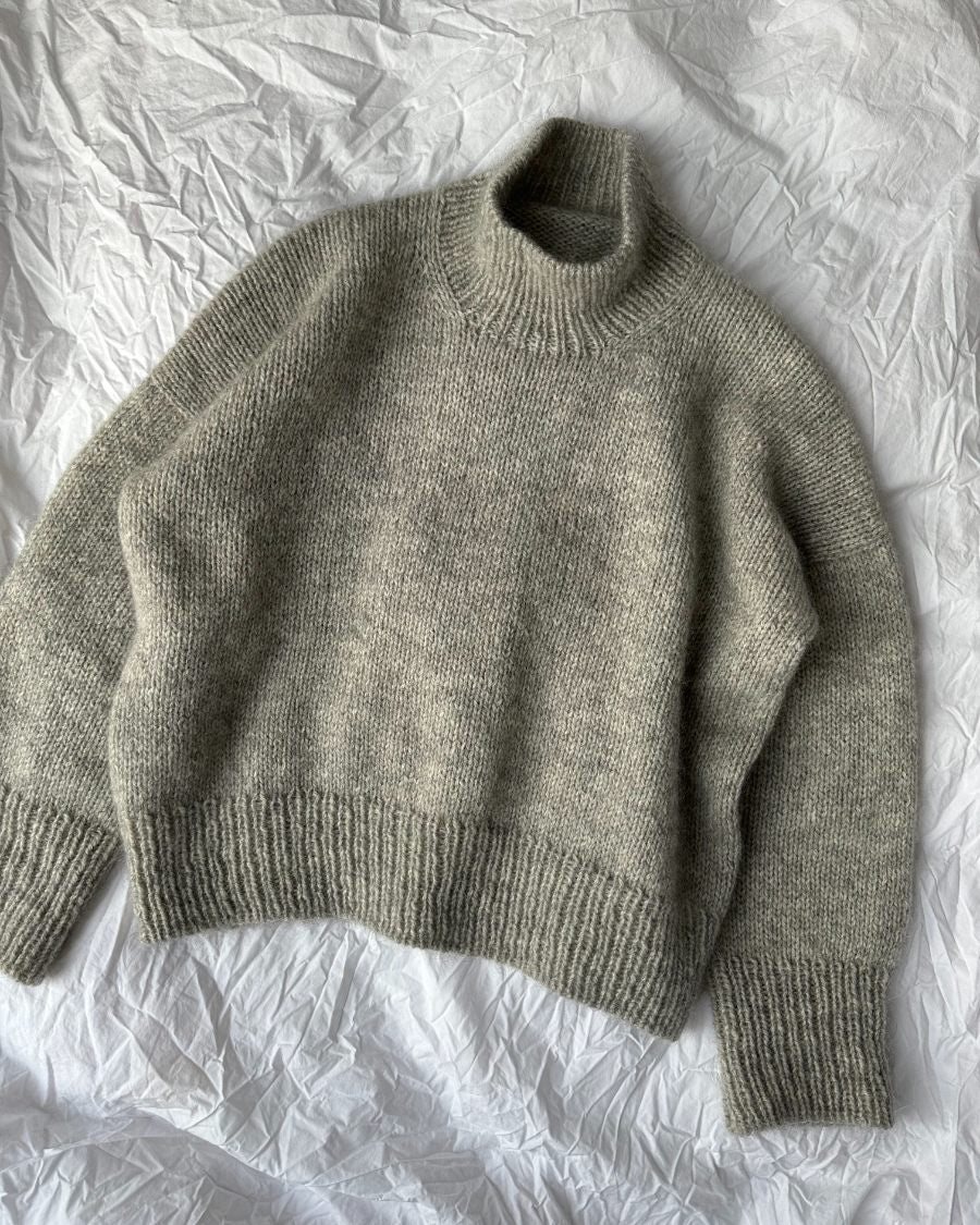Weekend Sweater garnkit [Håndværksgarn/Isager Silk mohair]