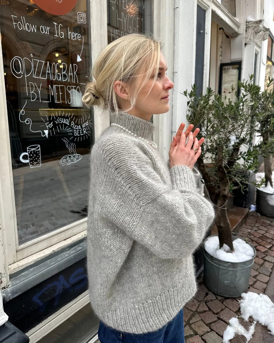 Weekend Sweater garnkit [Håndværksgarn/Isager Silk mohair]
