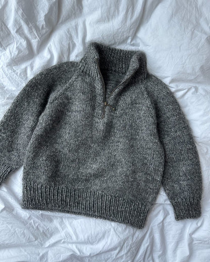 Zipper Sweater Junior garnkit [Peruvian/Tilia]